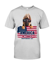 America 4th july - German Shepherd Premium Fit Mens Tee tile