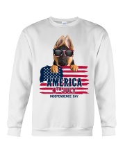 America 4th july - German Shepherd Crewneck Sweatshirt tile