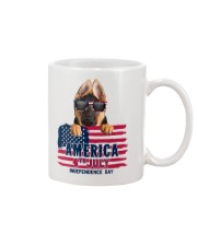 America 4th july - German Shepherd Mug tile