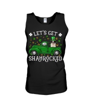 Shamrocked - Saint Bernard Unisex Tank tile