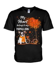 Belonging - Papillon 1 V-Neck T-Shirt tile
