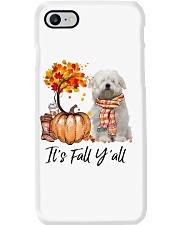 It Is Fall - Coton de Tulear Phone Case tile