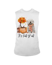 It Is Fall - Coton de Tulear Sleeveless Tee tile