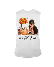 It is Fall - Standard Poodle Sleeveless Tee tile
