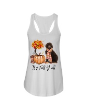 It is Fall - Standard Poodle Ladies Flowy Tank tile