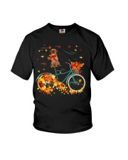 Autumn Bike - Puggle 3 Youth T-Shirt tile