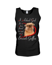 He Sent - Brussels Griffon 2 Unisex Tank tile