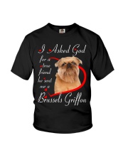 He Sent - Brussels Griffon 2 Youth T-Shirt tile