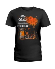 Belonging - RED Heeler Ladies T-Shirt tile