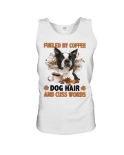 Fueled By - BLACK Boston Terrier Unisex Tank tile