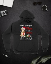 Little Christmas - Lakeland Terrier Hooded Sweatshirt lifestyle-unisex-hoodie-front-9