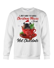 Hot Chocolate - BLACK Brussels Griffon Crewneck Sweatshirt tile