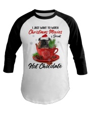 Hot Chocolate - BLACK Brussels Griffon Baseball Tee tile