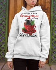 Hot Chocolate - BLACK Brussels Griffon Hooded Sweatshirt apparel-hooded-sweatshirt-lifestyle-03