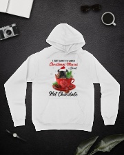 Hot Chocolate - BLACK Brussels Griffon Hooded Sweatshirt lifestyle-unisex-hoodie-front-9