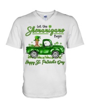 Shenanigans - Pharaoh Hound V-Neck T-Shirt tile