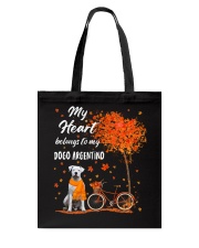 Belonging - Dogo Argentino Tote Bag tile