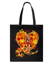 Autumn Leaf - Bloodhound 1 Tote Bag tile