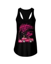 LBN October Pink Truck Airedale Terrier Ladies Flowy Tank tile
