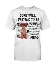 Sometimes - RED Schnoodle Classic T-Shirt front