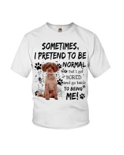 Sometimes - RED Schnoodle Youth T-Shirt tile