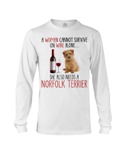 She Also Needs - Norfolk Terrier Dog Long Sleeve Tee tile