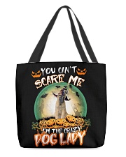 Crazy Lady - Belgian Tervuren All-Over Tote tile