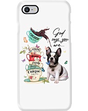 Chosen - French Bulldog 2 Phone Case tile