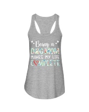 Being A Dog Mom Complete Ladies Flowy Tank tile