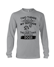 Love My Dogs and Tattoos Long Sleeve Tee tile