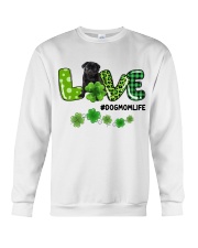 Patrick Life - BLACK Pug 1 Crewneck Sweatshirt tile