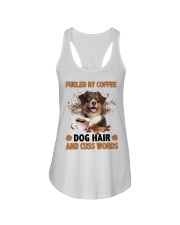 Fueled By - Australian Shepherd 3 Ladies Flowy Tank tile