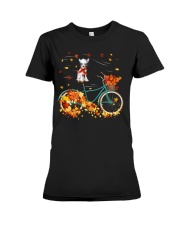 Autumn Bike - Chinese Crested Dog 1 Premium Fit Ladies Tee tile