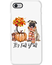 It is Fall - Pug 2 Phone Case tile