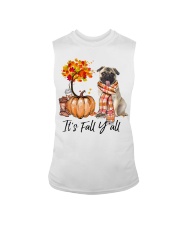 It is Fall - Pug 2 Sleeveless Tee tile