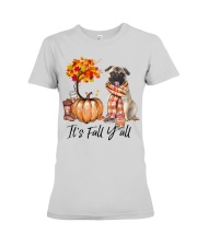 It is Fall - Pug 2 Premium Fit Ladies Tee tile