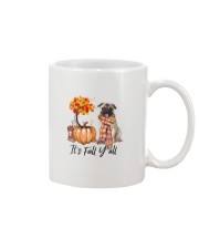 It is Fall - Pug 2 Mug tile