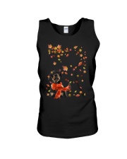 Leaf Scarf - Dobermann Pinscher Unisex Tank tile