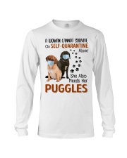 Quarantine With Puggles Long Sleeve Tee tile