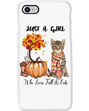 Fall And - Cat Phone Case tile