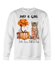 Fall And - Cat Crewneck Sweatshirt tile