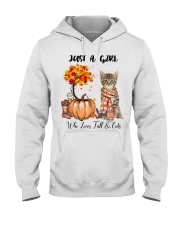 Fall And - Cat Hooded Sweatshirt tile