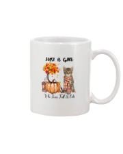 Fall And - Cat Mug tile