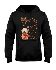 Leaf Scarf - Goldendoodle 1 Hooded Sweatshirt tile