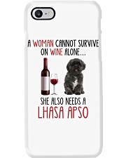 She Also Needs - Lhasa Apso Phone Case tile