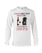 She Also Needs - Lhasa Apso Long Sleeve Tee tile