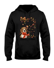 Leaf Scarf - beagle Hooded Sweatshirt tile