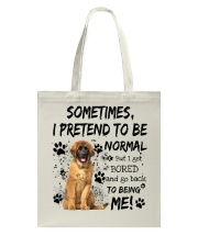 Sometimes - Leonberger Tote Bag tile