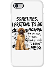 Sometimes - Leonberger Phone Case tile