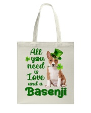 Lucky Need - Basenji Tote Bag tile